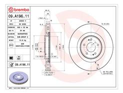 BREMBO 09.A196.11