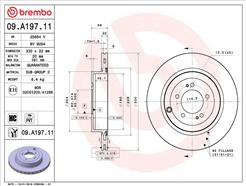 BREMBO 09.A197.11