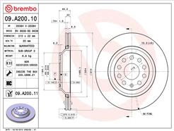 BREMBO 09.A200.11