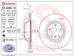 BREMBO 09.A259.11