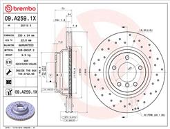BREMBO 09.A259.1X