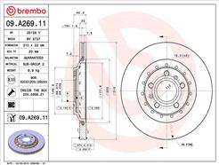 BREMBO 09.A269.11