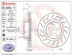 BREMBO 09.A353.11