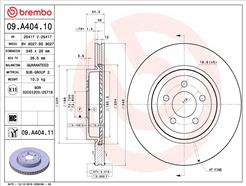 BREMBO 09.A404.11