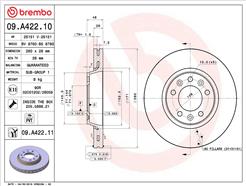 BREMBO 09.A422.11