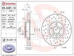 BREMBO 09.A427.1X