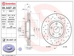BREMBO 09.A427.2X