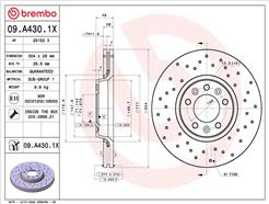 BREMBO 09.A430.1X