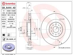BREMBO 09.A444.41