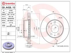 BREMBO 09.A458.10