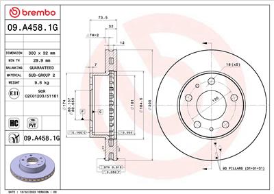 BREMBO KT 10 047