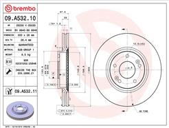 BREMBO 09.A532.11