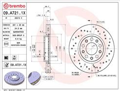 BREMBO 09.A721.1X