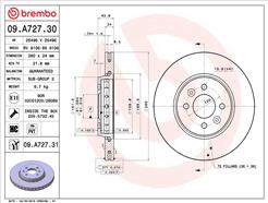 BREMBO 09.A727.31