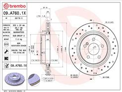BREMBO 09.A760.1X