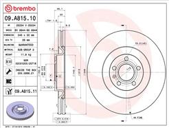 BREMBO 09.A815.11