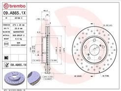 BREMBO 09.A865.1X