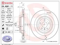 BREMBO 09.A961.11