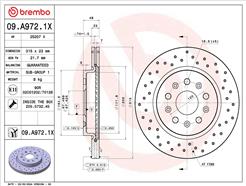 BREMBO 09.A972.1X