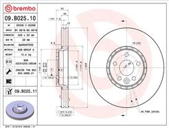 BREMBO 09.B025.11