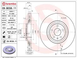 BREMBO 09.B038.11