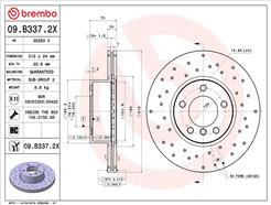 BREMBO 09.B337.2X