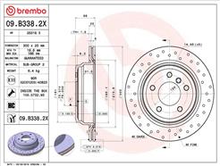 BREMBO 09.B338.2X