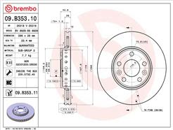 BREMBO 09.B353.11
