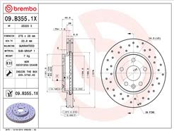 BREMBO 09.B355.1X