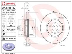 BREMBO 09.B356.21