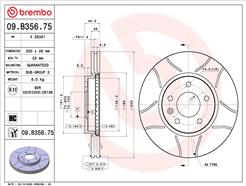 BREMBO 09.B356.75