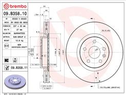 BREMBO 09.B358.11