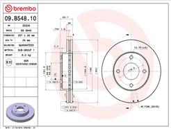 BREMBO 09.B548.10