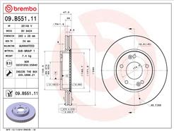 BREMBO 09.B551.11