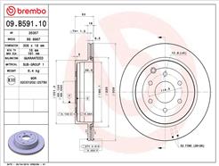 BREMBO 09.B591.10