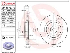 BREMBO 09.B596.11