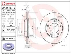 BREMBO 09.B613.11