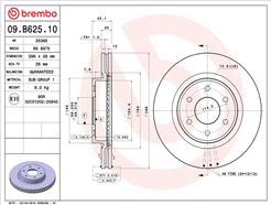 BREMBO 09.B625.10