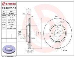BREMBO 09.B632.10