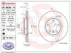 BREMBO 09.B638.11