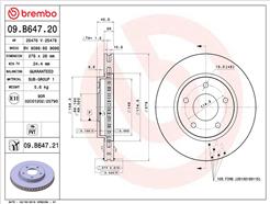 BREMBO 09.B647.21