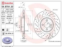 BREMBO 09.B754.21