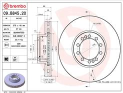 BREMBO 09.B845.20