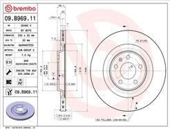 BREMBO 09.B969.11
