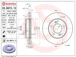 BREMBO 09.B974.11