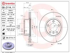 BREMBO 09.C114.11
