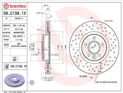 BREMBO 09.C138.1X