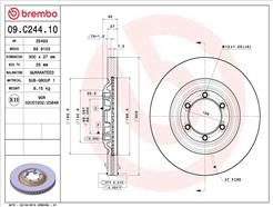 BREMBO 09.C244.10