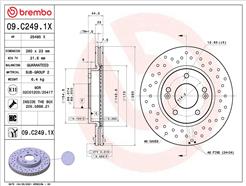 BREMBO 09.C249.1X