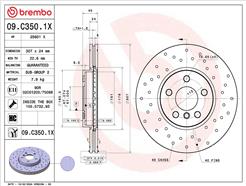 BREMBO 09.C350.1X